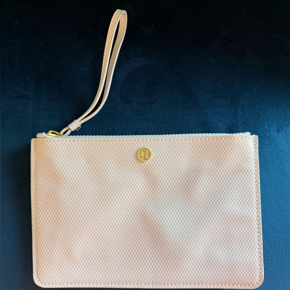 Lululemon Goody Bag wristlet pink  Wristlet